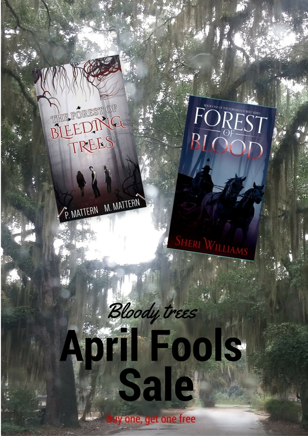 Bloody trees April Fools Promo